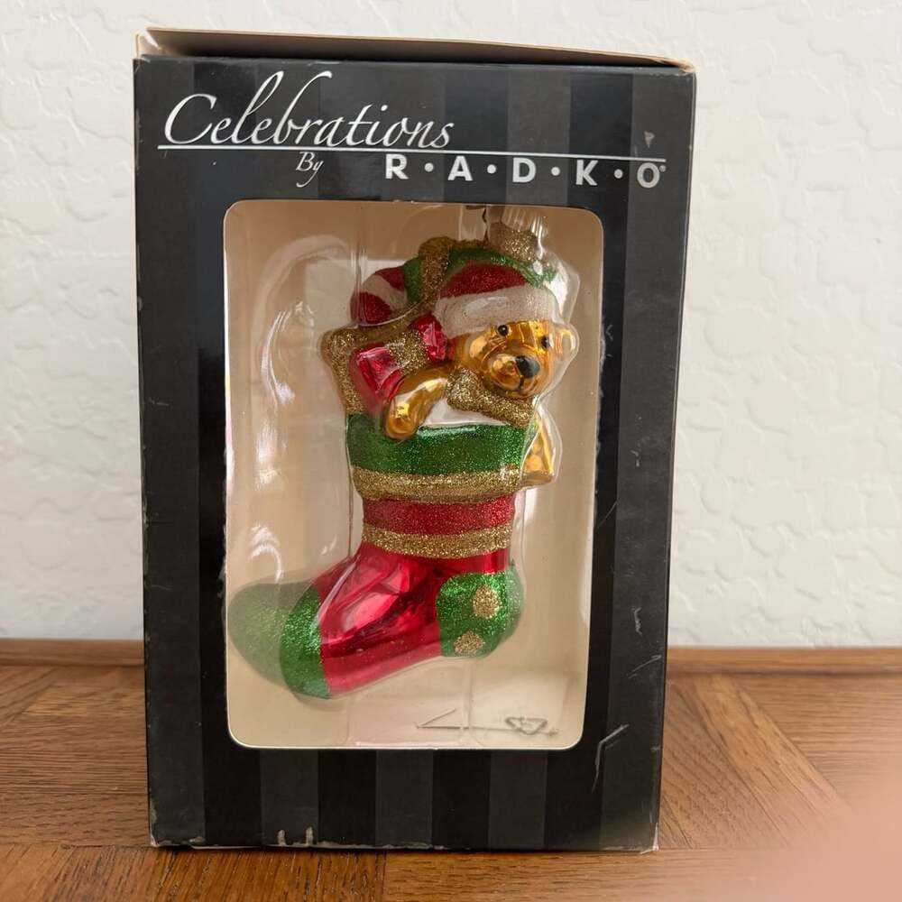 Celebrations By Radko Stocking Full Of Toys 2009 Ornament
